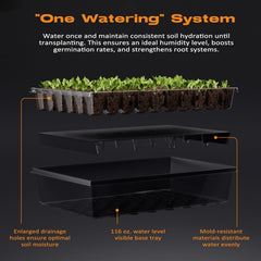 Patigrow seed starter tray showing adjustable humidity vents