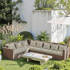 PatioGlow seat cushion showing thickness and texture