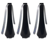 PATIOSIR Fly Swatter 3-Pack, black fans front view