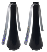 PATIOSIR Fly Swatter Food Fan black model front view