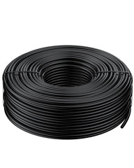 Pawfly 200FT 1/4 inch drip irrigation tubing black roll
