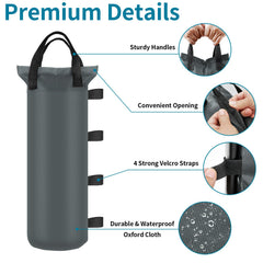 PEASUG Heavy Duty Sand Bag filled with sand