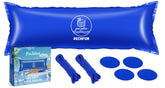 Pechfun 4x15 FT Pool Pillow blue model side view