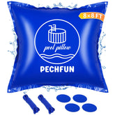 Pechfun 8x8 FT Pool Pillow in blue color
