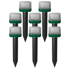 Peepst Solar Powered Mole Repeller in dark green color