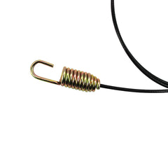 PELIF Snow Blower Clutch Control Cable Z bend and spring ends close-up