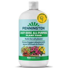 Pennington Easy-Dose Indoor Plant Food 2-3-2 32 oz front view
