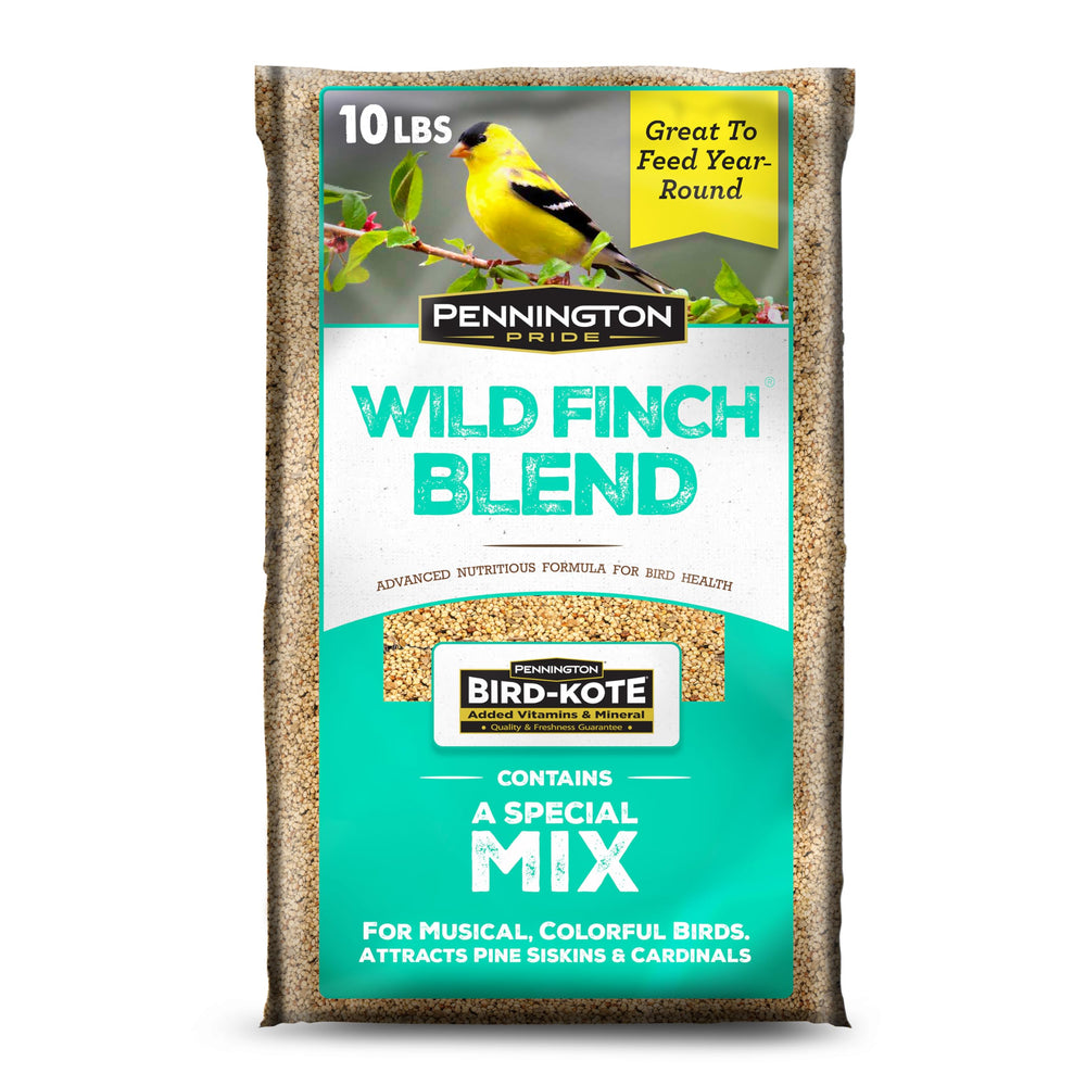 Pennington Pride Wild Finch Blend Bird Seed 10-lb bag front view