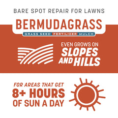 Pennington Smart Patch Bermuda Grass Seed 10 lb with mulch and fertilizer