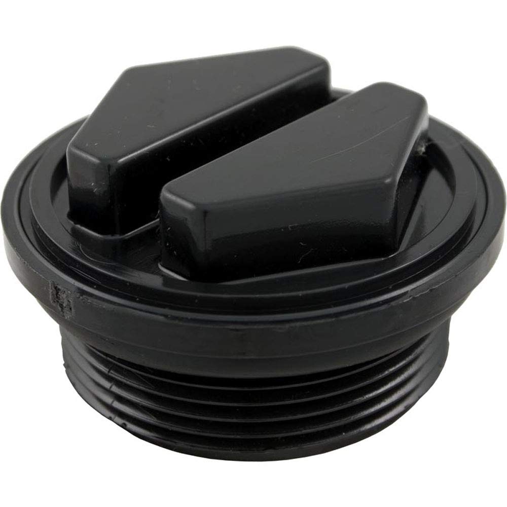 Pentair Drain Plug with O-Ring, black, for pool filters