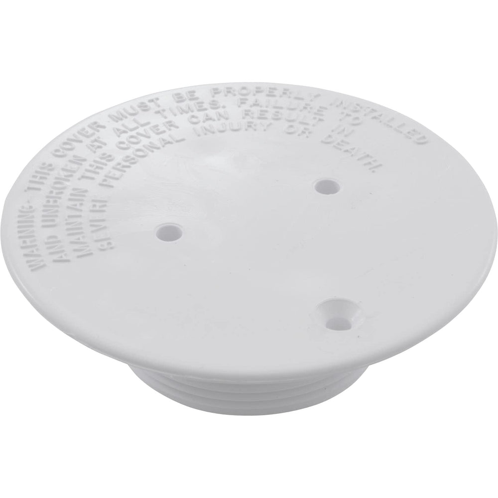 Pentair Floor Plate Sta-Rite Inlet 8428 front view in white