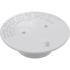 Pentair Floor Plate Sta-Rite Inlet 8428 front view in white