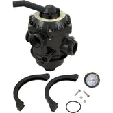 Pentair sand filter 1-1/2 inch 6-way valve front view