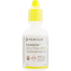 Pentair Test Solution OTO 1 oz bottle with measuring drops