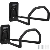 PeoMev Heavy Duty Hose Hanger wall mount holder side view
