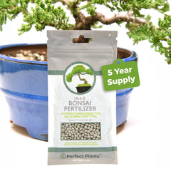 PERFECT PLANTS Bonsai Fertilizer Pellets package front view