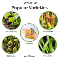 Perfect Plants Carnivorous Plant Soil in heavy-duty resealable bag