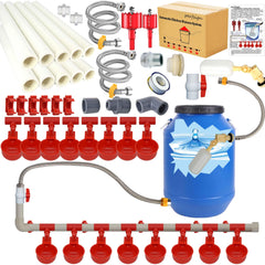 perfsign Chicken Waterer System complete set with accessories