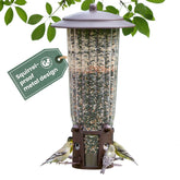 Perky-Pet Squirrel-Be-Gone Max Bird Feeder front view with Flexport feeding stations