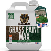 Petra Green Grass Paint 32 Fl Oz bottle front view