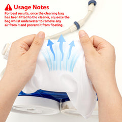 PGFUN filter bag showing nylon mesh texture