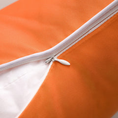 Phantoscope outdoor pillow cover on a patio chair
