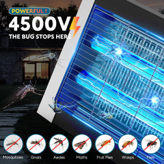 PhatroyYee Solar Bug Zapper with dusk-to-dawn light sensor
