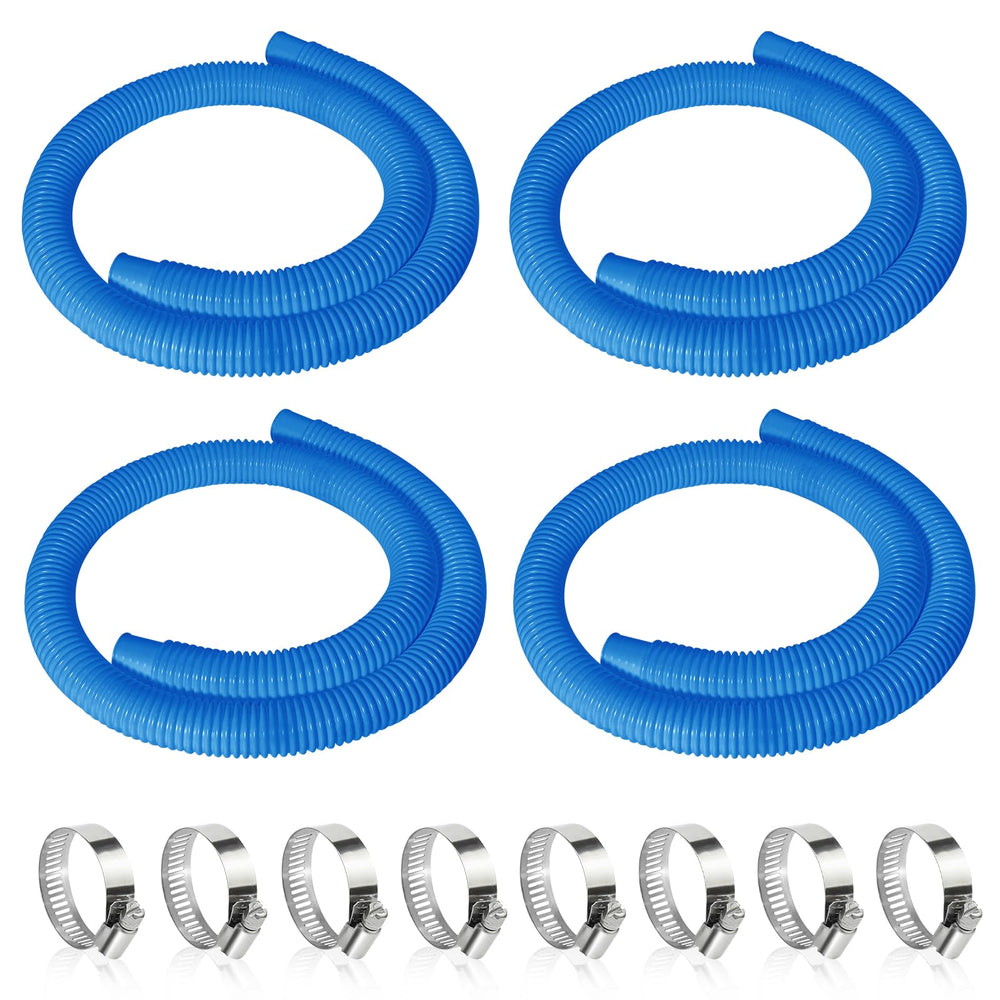 Picatu 4 Pcs Pool Hose 1.25 inch diameter 59 inch long