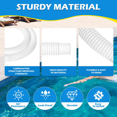 Picatu pool hose connection detail