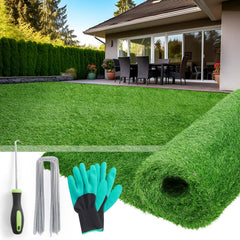 PICK FOR LIFE 3x5ft artificial turf grass green front view