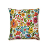 Pillow Perfect Gregoire Floral Floor Pillow front view