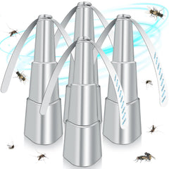 PIMAG Fly Fan for Tables, silver model front view