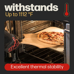 Pizza cooked on Hans Grill Pizza Stone