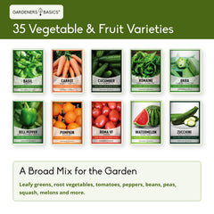 Plant markers included in Gardeners Basics seed kit