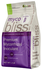 Plantonix Myco Bliss Powder 2lbs packaging front view