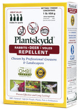 Plantskydd Animal Repellent Powder Concentrate 1LB package front view