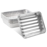 PLASTICPRO disposable aluminum grill liners pack of 10