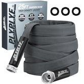 PLYPLYE Garden Hose 25ft, black and gray model front view