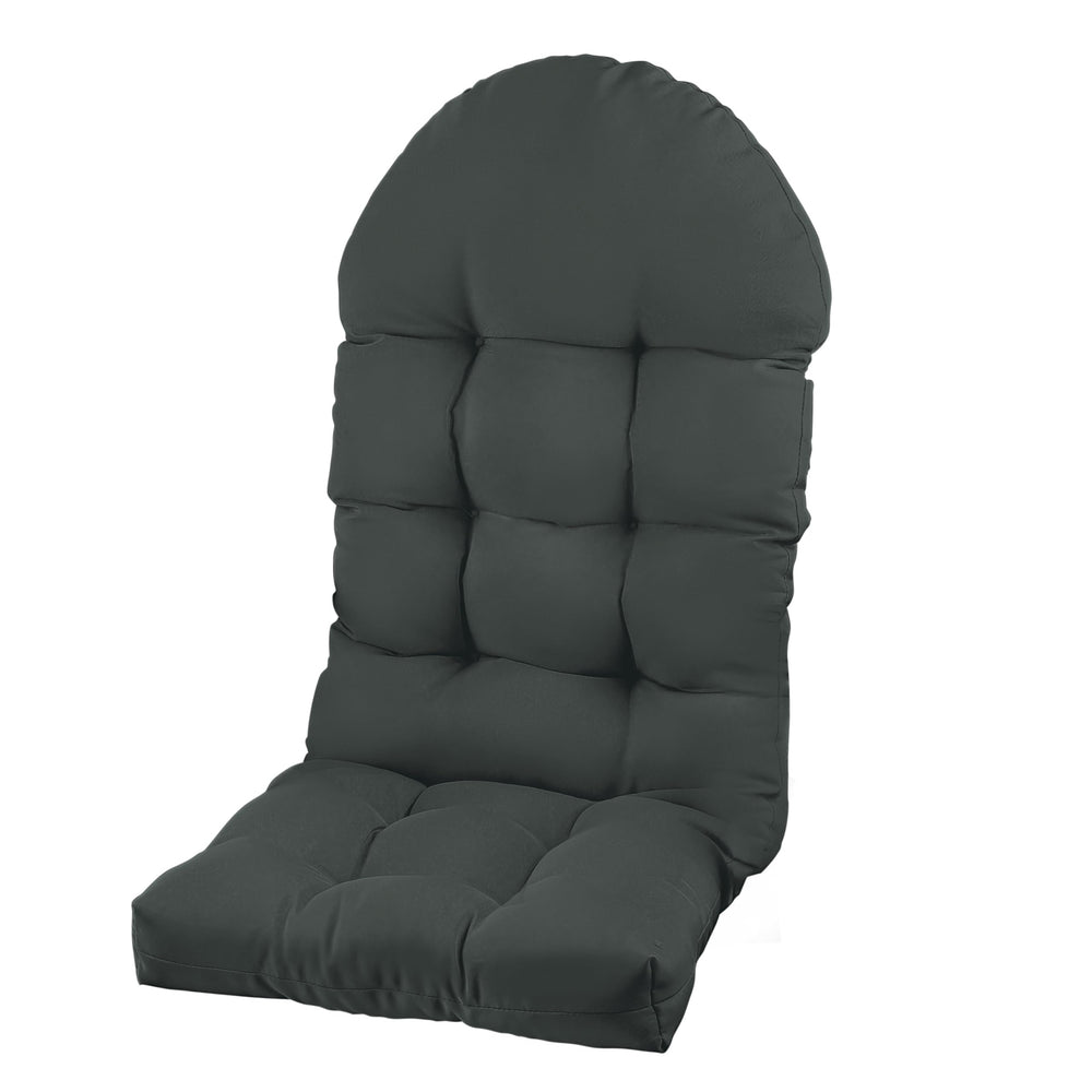 PNP HWJIAJU Adirondack Chair Cushion in Dark Grey front view
