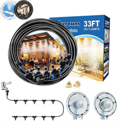 POCKET PANDA 33FT outdoor misting system black tubing