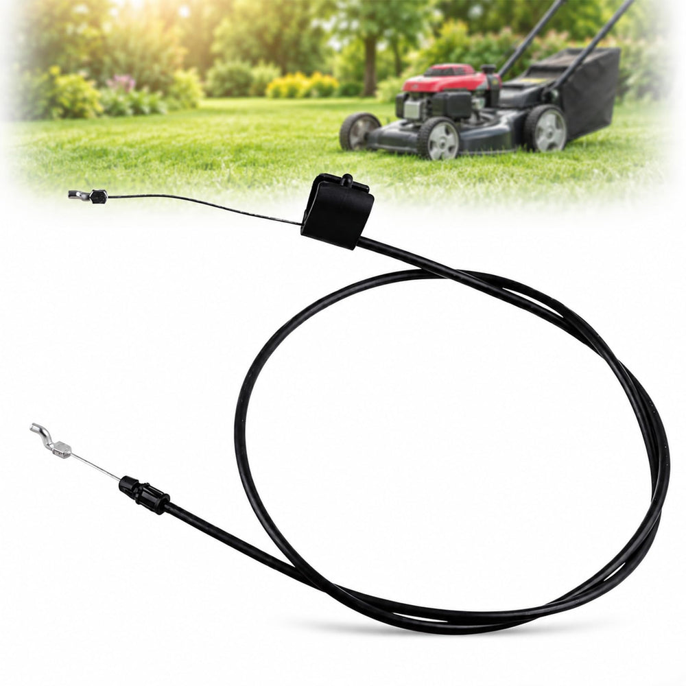 Podoy Lawn Mower Throttle Cable 55-1/2" front view
