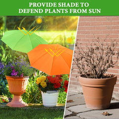 POILKMNI plant umbrella with adjustable pole height