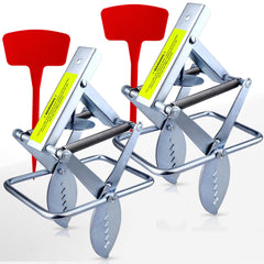 POlAFLEX Mole Trap Scissor 2 Pack front view with sturdy metal design