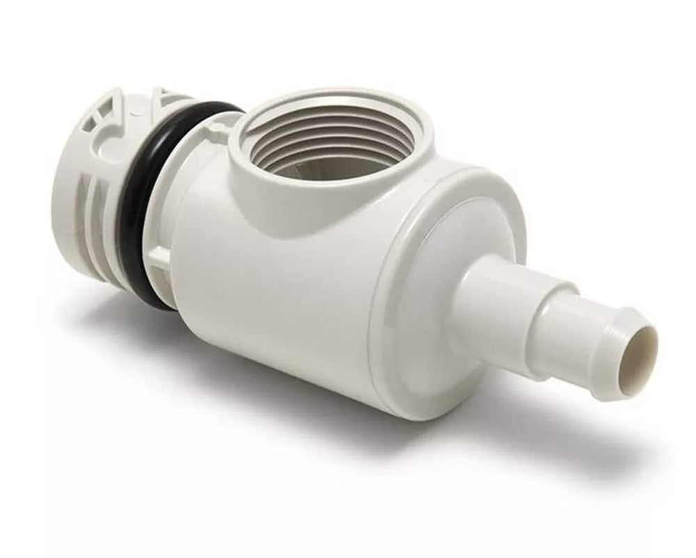 Polaris C55 Plastic Wheel Screw front view in white