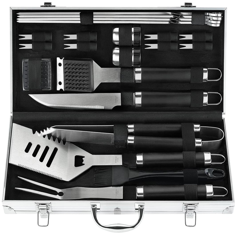 POLIGO 22PCS BBQ Grill Accessories Set complete view