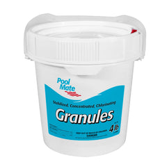 Pool Mate 4-Pounds Premium Pool Chlorine Granules front view