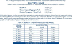 Pool Mate Calcium Hardness Increaser being mixed in a bucket