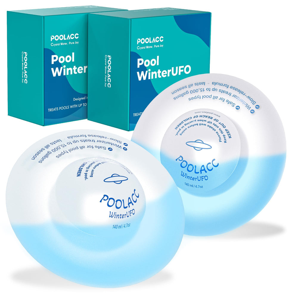 POOLACC 4-in-1 Winter Pool Closing Kit front view with packaging