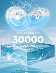 POOLACC Winter Pool Closing Kit in use on pool surface