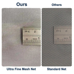 POOLAZA Hot Tub Skimmer Net side view showing easy-scoop edge